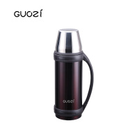 果兹(GUOZI)GZ-B41米兰旅行壶大容量保温水壶不锈钢暖水壶1200ml