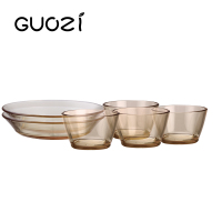果兹(GUOZI)拾光餐具套装碗盘微波炉适用