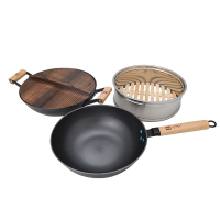朗赫 乡缘铸铁锅具套装 LH-TZ16