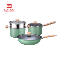 朗赫LH-TZ24伯曼厨具四件套锅具套装
