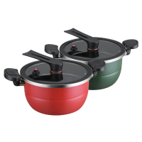 朗赫 克莱斯 珐琅微压锅LH-TG08