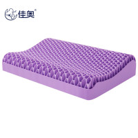 佳奥 可水洗无压枕释压枕 蜂窝透气TPE黑科技 高回弹波浪款人体工学枕 210102J1200MW2