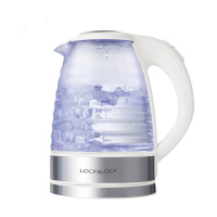 乐扣乐扣LOCK&LOCK 电热水壶家用耐热玻璃烧水壶1.7大容量防干烧EJK331