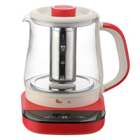 小熊养生壶煮茶器花茶壶电茶壶电热水壶1.5L煮茶壶烧水壶玻璃电水壶YSH-D15F2