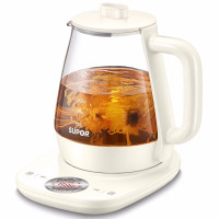 苏泊尔(SUPOR)养生壶1.5L煮茶器花茶壶电水壶烧水壶开水壶煮茶壶玻璃电茶壶SW-15Y18