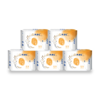 ABC 汉方纯棉超薄日用组合装卫生巾5包40片(240mm*8片*5包)
