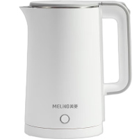 美菱(MeLng)电水壶热水壶1.8L双层防烫304不锈钢烧水壶MH-LC1825