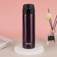 虎牌(TIGER) 不锈钢真空保温杯480ml轻量型车载保温水杯弹跳盖MMY-A48C