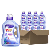 立白御品海洋精华洗衣液 至彩炫白防串色海洋生物活性磷 1000g*12