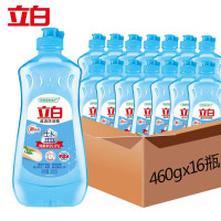 立白盐洁洗洁精 食品用餐具洗涤剂 不伤手无残留 除油除菌460g*16