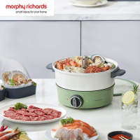摩飞(MORPHYRICHARDS)机械升降电火锅家用多功能料理锅鸳鸯锅电热锅电煮锅MR9090 颜色随机