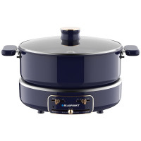 蓝宝(BLAUPUNKT) 升降电火锅 5L分体式电热锅 家用多功能料理锅 电热蒸煮锅烤肉煎炒炖锅BP-H1标配颜色随机