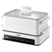 杜邦多功能锅电煮锅家用电火锅分体式蒸煮锅多用途料理锅电烧烤锅MFG202003