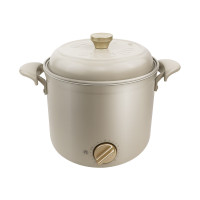 BRUNO复古小嗨锅电煮锅多功能锅电炖锅电火锅煎炒锅BZK-HG01 荼白灰