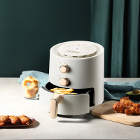 膳魔師(THERMOS) 空气炸锅家用多功能无油炸锅小容量1.3L EHA-5711A-W