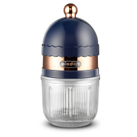 浦利顿 小雪人款多功能料理机绞肉榨汁打泥小型迷你研磨儿童辅食机FS-810 双杯款