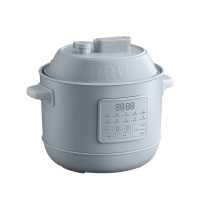 BRUNO电压力锅3L家用智能多功能电高压锅压力煲 小胖墩 BZK-YLG01海盐蓝