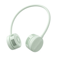 几素挂脖电风扇手持无叶便携式随身挂脖子小风扇迷你户外运动颈挂式USB小电扇懒人夏日电风扇FA25颜色随机