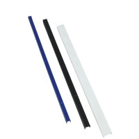 优玛仕 装订机十孔夹条5-20mm梳式装订机耗材 7.5mm 蓝 装订70页