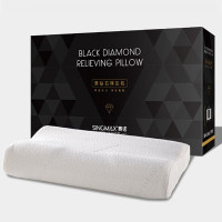 赛诺黑钻石释压枕慢回弹竹炭记忆枕P-002E