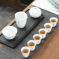 知者覺器 上善若水白瓷茶具套装