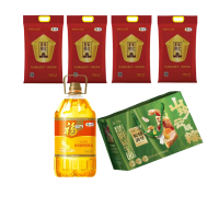 福临门 端午米油粽套餐米5KG*4+油5L*1+粽子1KG*1