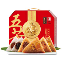 五芳斋 经典粽子12枚甜粽咸粽组合1680g