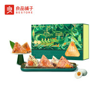 良品铺子 坚果粗粮粽子组合1.48kg 8粽6鸭蛋