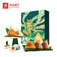 良品铺子 福瑞经典粽子组合1.08kg 6粽4鸭蛋