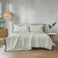 天琴邂逅水洗提花夏被水洗空调被舒适棉质夏凉被裸感200*230cmTQ-B113