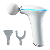 SKG 筋膜枪按摩器健身肌肉放松仪 肩颈脊椎腰腿部全身热敷便携按摩仪[热敷+按摩]F5白色