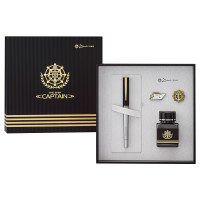 毕加索(pimio)钢笔礼盒船长系列高端墨水套装
