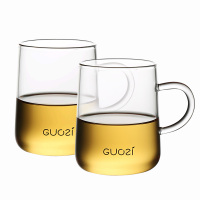 果兹(GUOZI)GZ-S19 果兹绿茶玻璃对杯 250ml*2(单位:套)