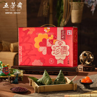 五芳斋 粽子中华老字号嘉兴特产8粽3口味 珍情五芳1120g