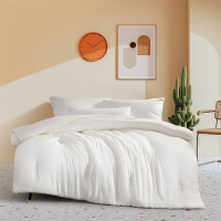 水星家纺玉米软软四季被可机洗纤维被被芯200cm*230cm