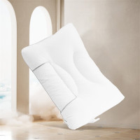 水星家纺枕头枕芯单人枕深睡眠安睡软管枕47cm*72cm