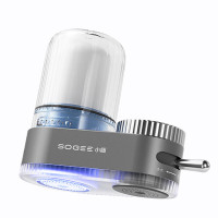 小质水龙头净水器除水垢除余氯家用台式前置过滤器家用厨房自来水8级过滤UV紫外LJ02[1机3芯]