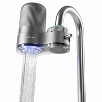 小质水龙头净水器除水垢除余氯家用台式前置过滤器家用厨房自来水8级过滤UV紫外LJ203[1机5芯]
