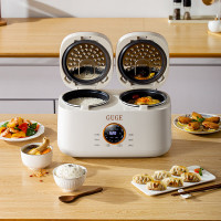 谷格(GUGE)电饭煲家用双锅双胆一体4L多功能智能预约煲汤煮饭锅GB88