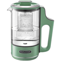 摩飞(MORPHYRICHARDS)养生壶 分体便携式迷你煮茶器烧水壶 小型办公室家用多功能煮茶壶MR6085 清新绿