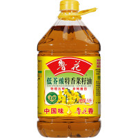 鲁花食用油 低芥酸特香菜籽油5L 物理压榨 非转基因
