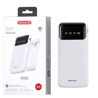 纽曼10000毫安自带四线移动电源M181