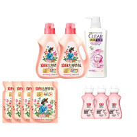 立白大师香氛洗衣液+清扬套餐三