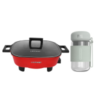 利仁(liven)榨汁杯LPLJ-A339+利仁(liven)电火锅鸳火锅LPHG-21
