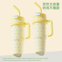 果兹高颜值咖啡杯巨无霸保温杯1000ml