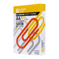 科力普 COLIPU 复印纸 1星 CFY001 A4 70g 500张/包 5包/箱 (大包装) (计价单位:箱)