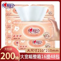 心相印 DT200 抽纸208mm*210mm(3包/提)16提/箱(包)