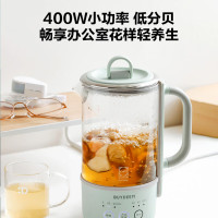 北鼎(Buydeem)养生壶电水壶迷你养生杯办公室便携一体式保温煮茶器 K32浅杉绿0.6L (不含萃取篮)(台)
