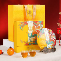 大益TAETEA 普洱茶生茶 鸾翔普洱茶生茶357g盒(单位:饼)