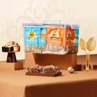 臻味-2.85kg环球美果坚果组盒(8种坚果+7种果干)透明整理箱 保质期9个月 计价单位:盒